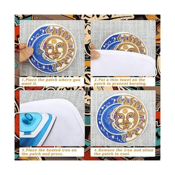 48 piezas de parches bordados hippie vintage al azar_6