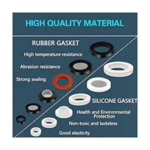 KEZE Kit de arandelas de fontanería de 24 tamaños 160_7