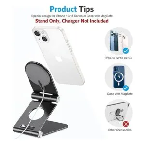 OMOTON Soporte plegable para cargador MagSafe accesorios_2