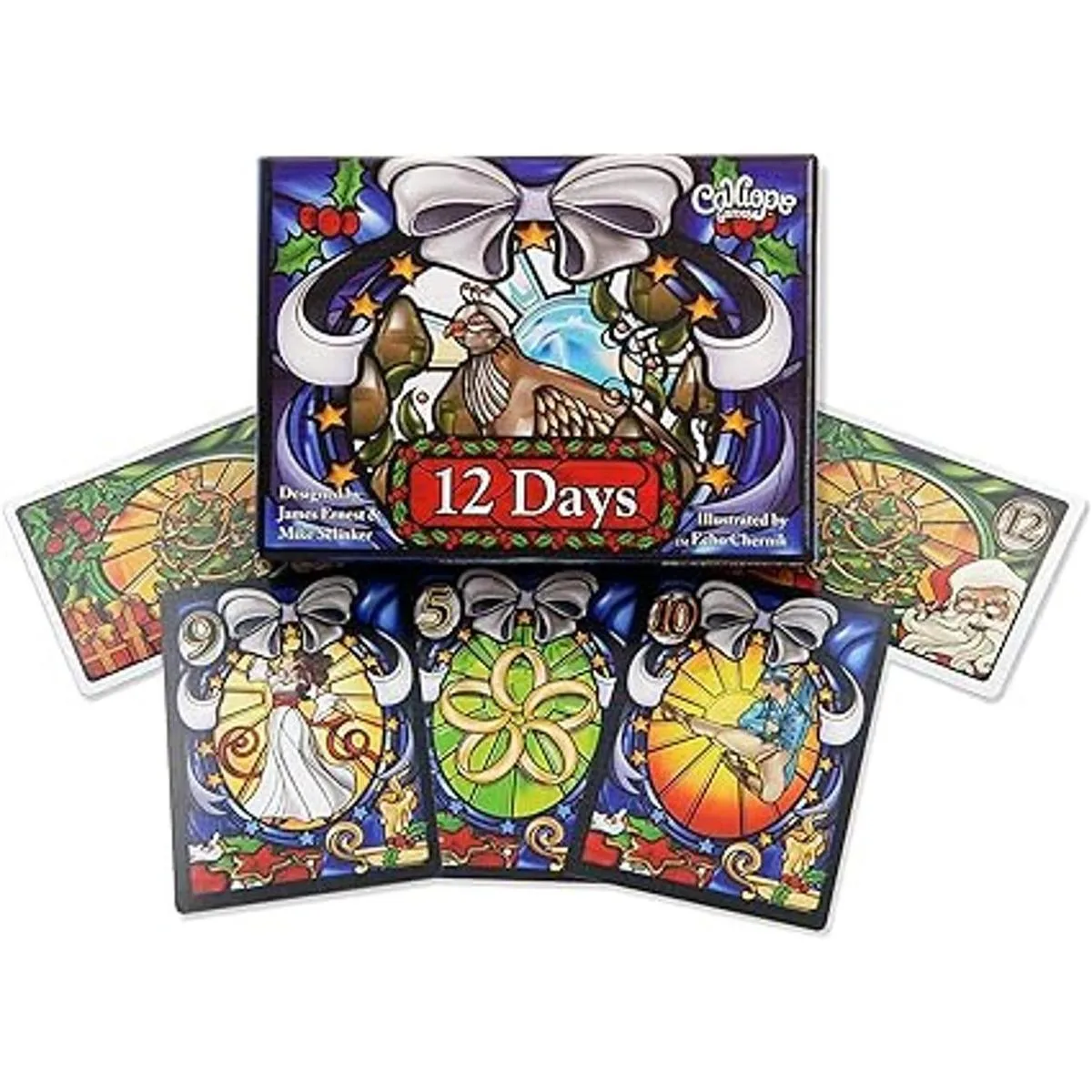 Calliope Games 12 Days Juego de cartas temáticas de_4