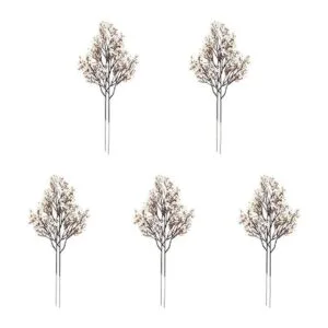 Exoment Ramo de flores artificiales Gypsophila 10_6