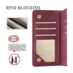 RANYOK Funda tipo cartera compatible con iPhone 13 Pro_2