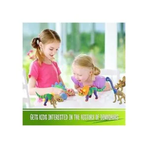 Modelos de dino kit de manualidades de arcilla artes y_3