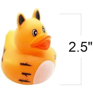 ArtCreativity Duckies de goma de animales del zoológico_3