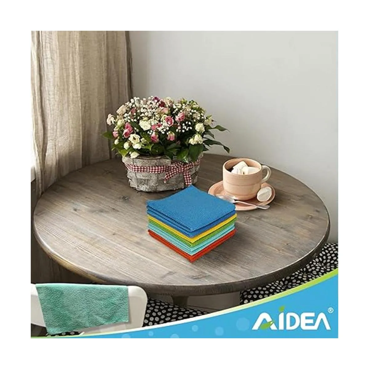 AIDEA Paños de limpieza de microfibra multiuso más_6
