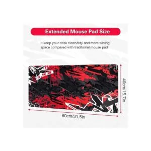 Canjoy Alfombrilla de mouse extendida 31.5 x 15.7_6