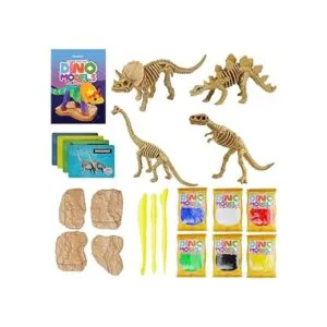Modelos de dino kit de manualidades de arcilla artes y_2