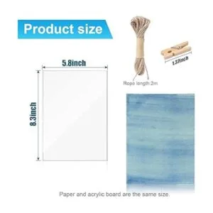 Juego de 30 piezas de papel cianotipo para impresión_2