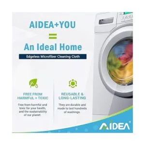 AIDEA Paños de limpieza de microfibra multiuso más_3