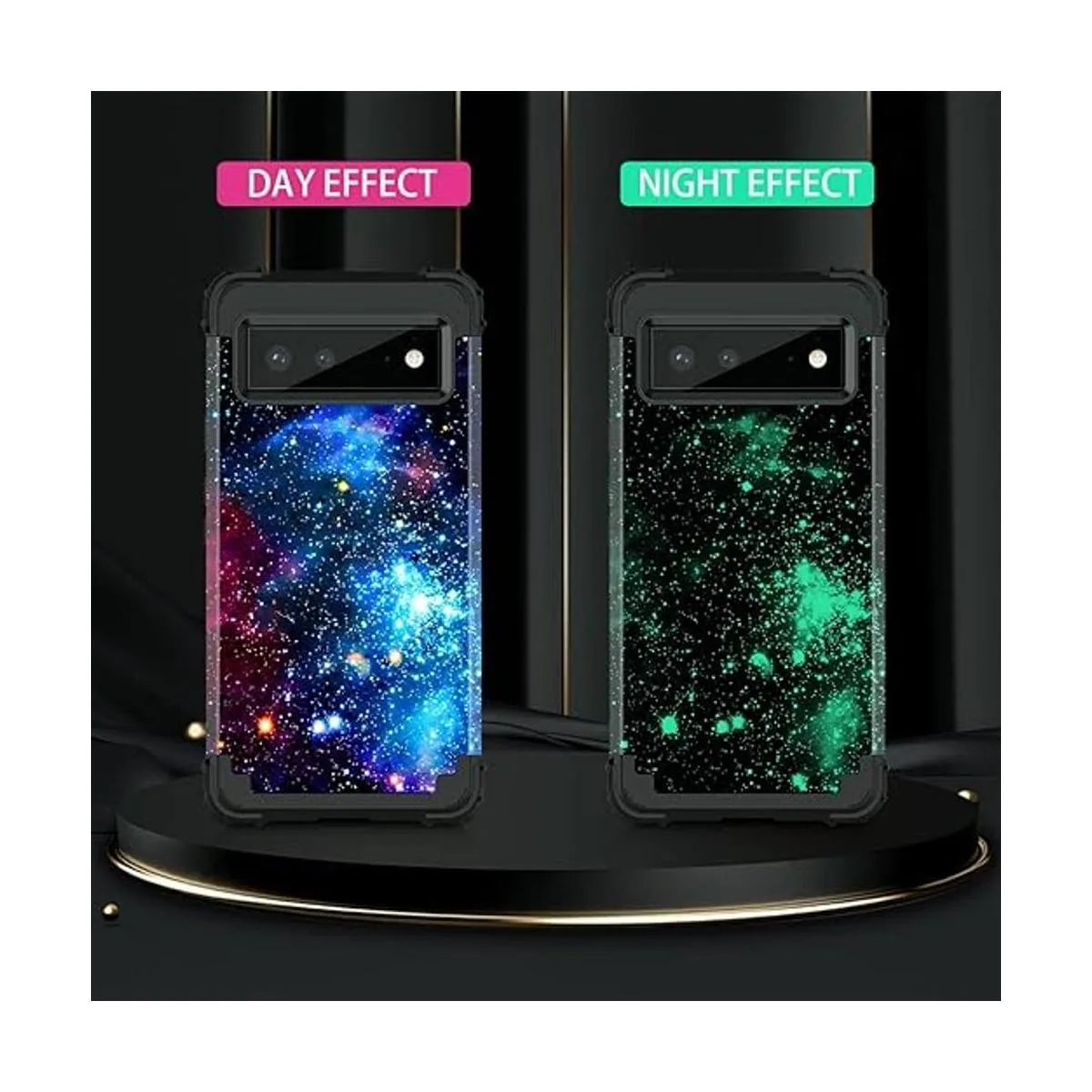 Miqala Funda compatible con Google Pixel 6 brillante en_3