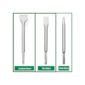 SDSPlus Juego de cinceles de taladro de martillo juego_3