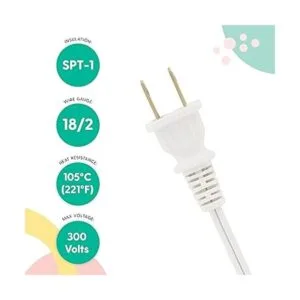 I Like That Lamp Cable de lámpara blanco de 12 pies cable_3