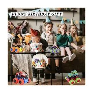 Monster Truck for Boys 3 4 5 6 7 Year Old4 Pack Push and_6