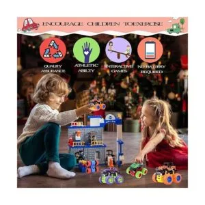 Monster Truck for Boys 3 4 5 6 7 Year Old4 Pack Push and_5