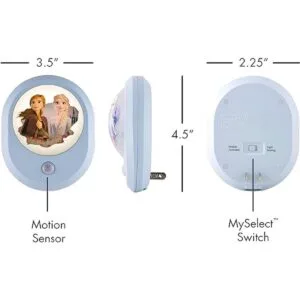 Disney Frozen Anna and Elsa II MySelect Luz nocturna_4