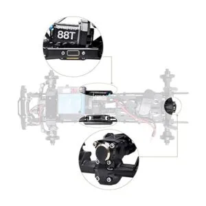 Hobbypark Barras laterales de latón cubiertas de latón_2