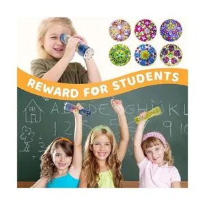 DFantiX Caleidoscopio clásico de lata paquete de 2_5