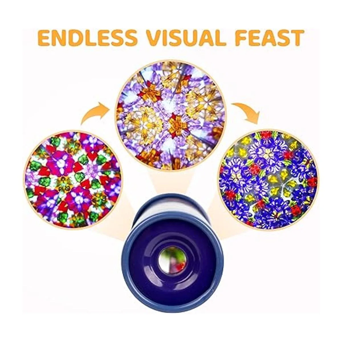 DFantiX Caleidoscopio clásico de lata paquete de 2_2