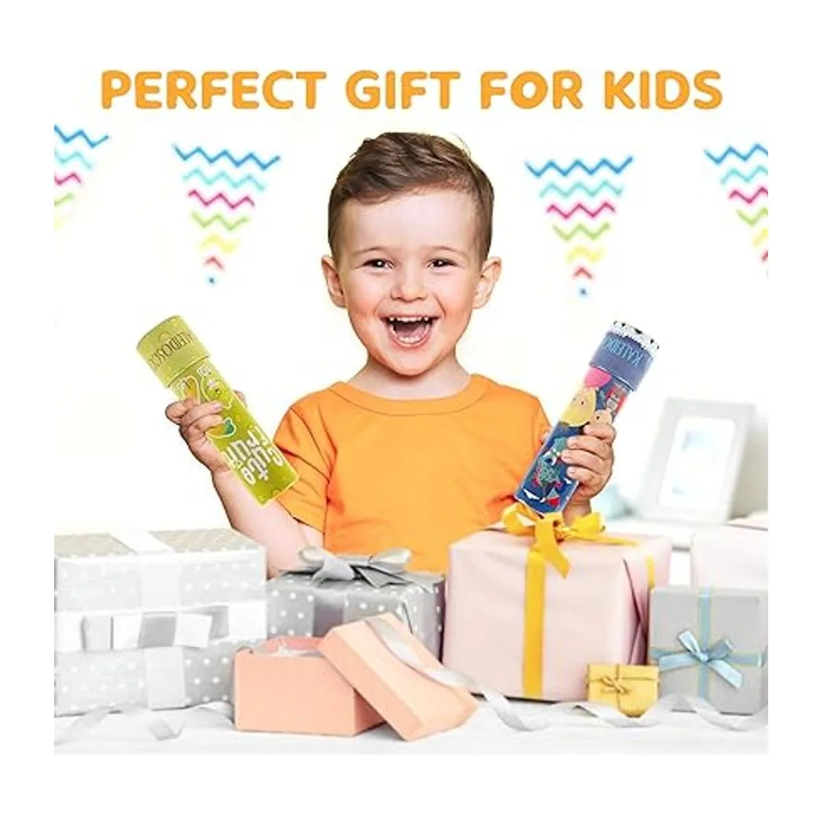 DFantiX Caleidoscopio clásico de lata paquete de 2_6