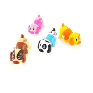 PowerTRC Wind Up Coloridos Perros Juego de 12 Juguetes_3