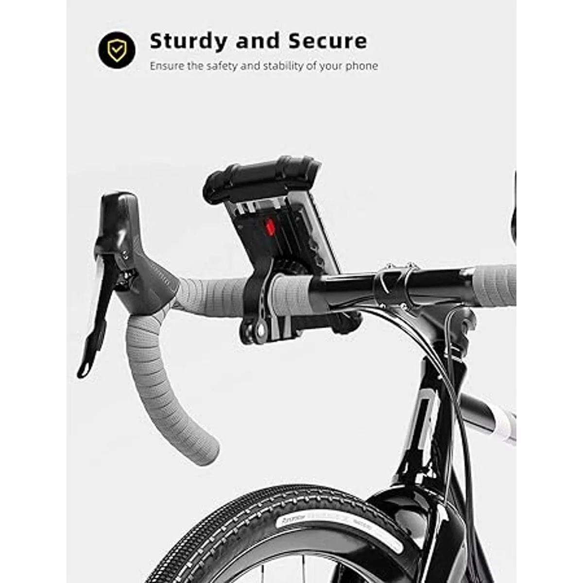 Lamicall Soporte de teléfono para bicicleta soporte para_2