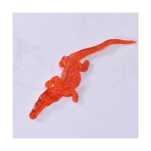 TOYANDONA Juguete elástico de cocodrilo 24 piezas de_5
