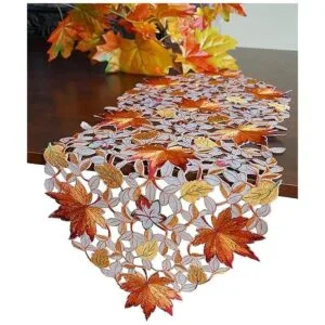 GRANDDECO Camino de mesa de cosecha de Acción de Gracias_6