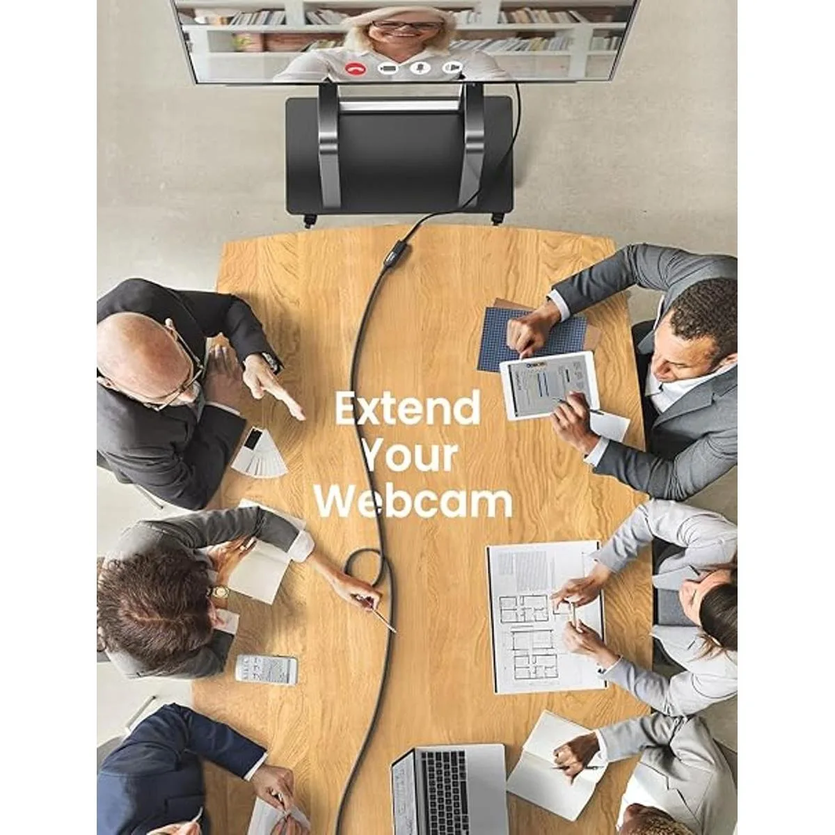 Cable de extensión USB de 20 pies USB 3.0 macho a hembra_6