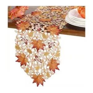 GRANDDECO Camino de mesa de cosecha de Acción de Gracias_2