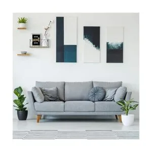 Blue Donuts Cestas de alambre pequeñas para almacenamiento_6