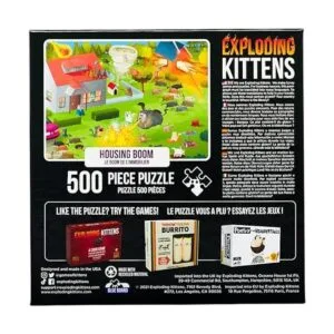 Exploding Kittens Rompecabezas de 500 piezas Boom de_2