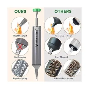 VIRALLOY Bomba desoldadora de aluminio sin obstrucciones_5