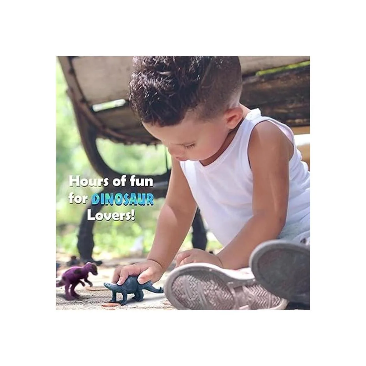 Juguetes de figuras de dinosaurio para niños juego de_6