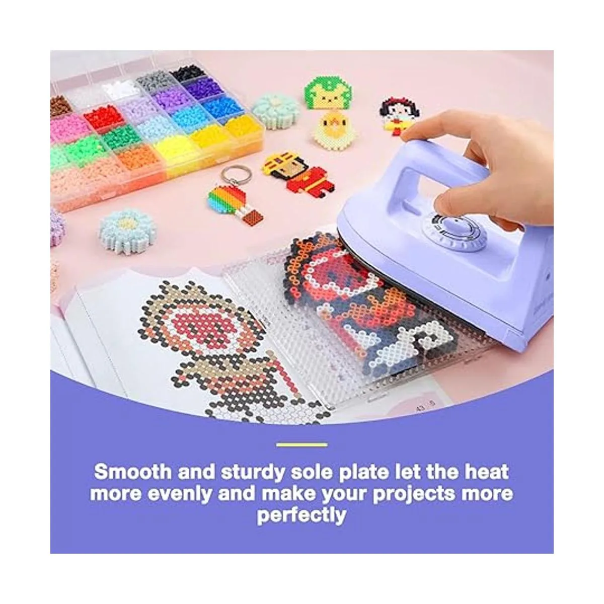 Mini Crafts Kit de máquina de prensa de calor portátil_5