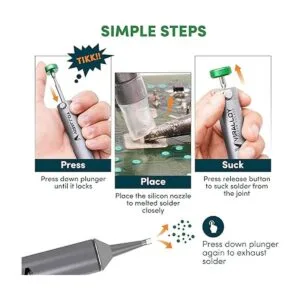 VIRALLOY Bomba desoldadora de aluminio sin obstrucciones_4