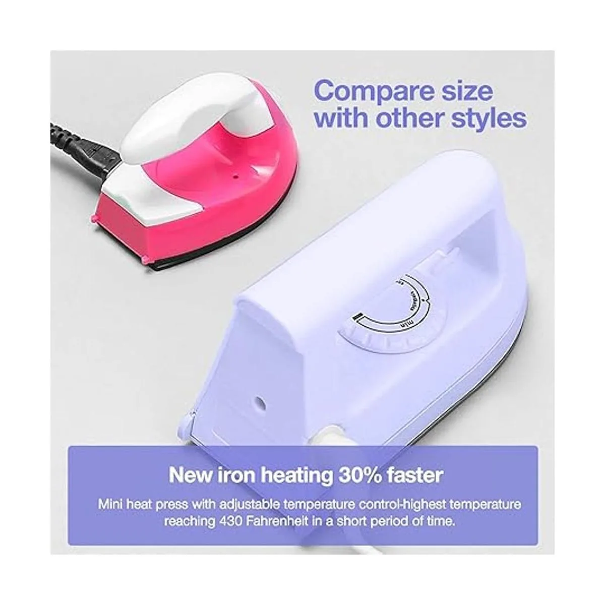 Mini Crafts Kit de máquina de prensa de calor portátil_3