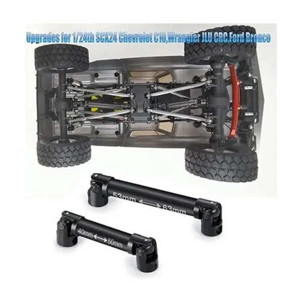 RCLIOLN Transmisión CVD de acero para automóvil RC Crawler_5