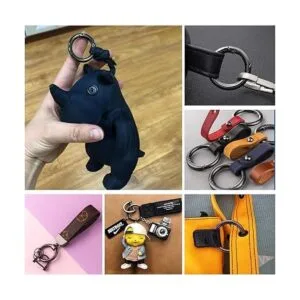 40 anillos de resorte redondo de 1.102 in mosquetón_6