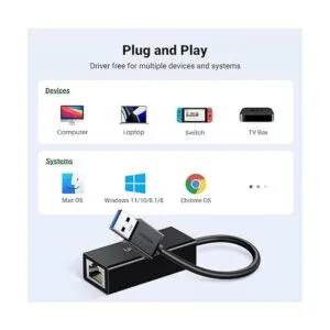 UGREEN Adaptador USB a Ethernet para computadora portátil_5