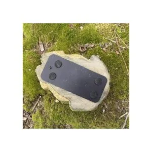 Top Brass Chunky Frog Key Hider Estatua de jardín de sapo_6