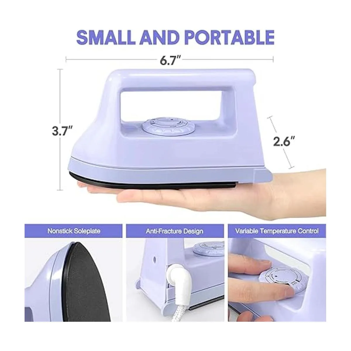 Mini Crafts Kit de máquina de prensa de calor portátil_2