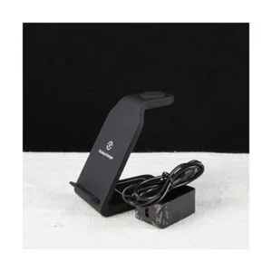 Cargador rápido inalámbrico 3 en 1 certificación Qi_5