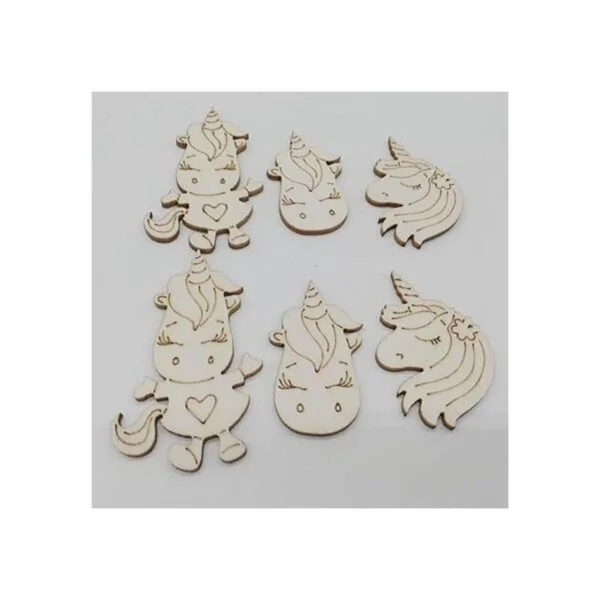 TENDYCOCO 100 piezas de madera para manualidades con_4