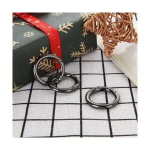 40 anillos de resorte redondo de 1.102 in mosquetón_4