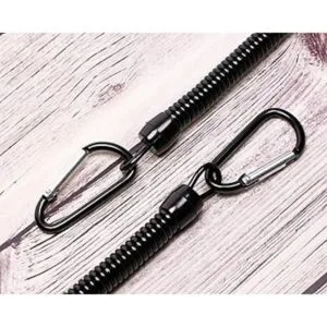 Mini Skater Cordones de pesca retráctiles en espiral para_6