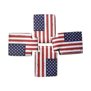 Funda para enfriar latas 12 unidades bandera de Estados_2