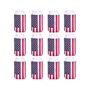 Funda para enfriar latas 12 unidades bandera de Estados_1