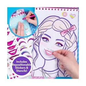 Horizon Group USA Barbie Makeup Artist Magazine crea tu_3