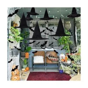 LINAYE Kit de sombrero de bruja de Halloween XXL 12_2