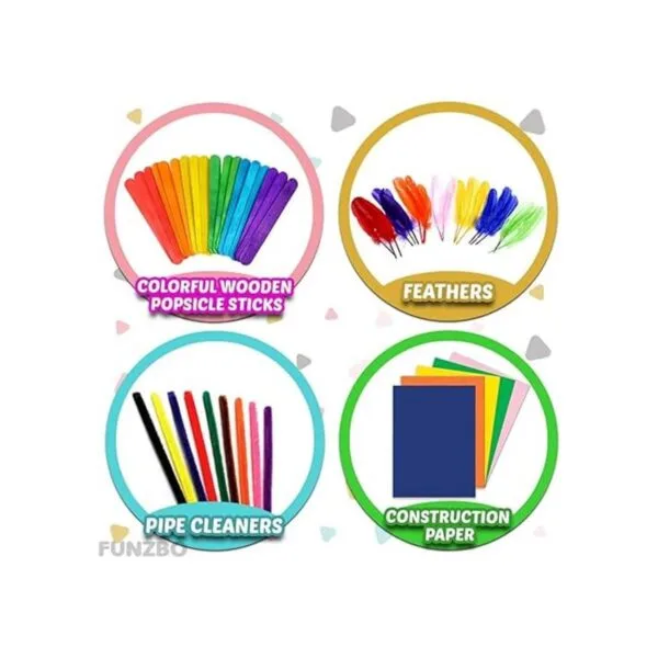 FunzBo suministros de arte y manualidades para niños Kit_4